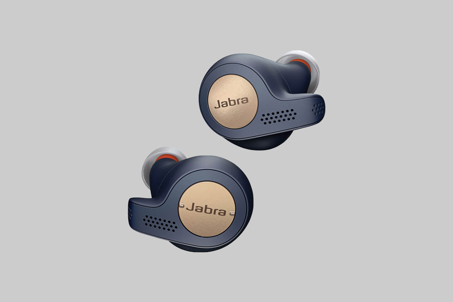 Jabra Elite Active 65t Wireless Earbuds with Charging Case (Copper Blue)